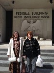 Kim and Dorothy after meeting with Senator Toomey's office.